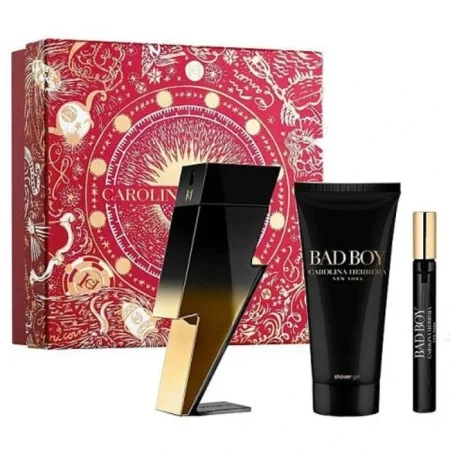 Bad Boy Extreme EDP 100Ml + EDP 10Ml + Shower Gel 10Ml Gift Set For Men